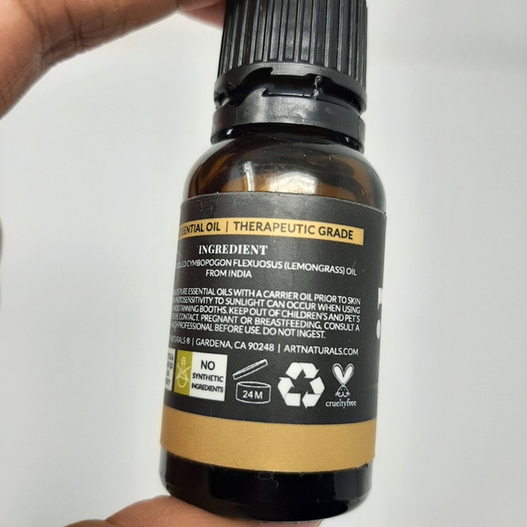 Artnatural Essentil Oil Lemongrass 3-Pack - .50 Fl Oz - Picture 6 of 7